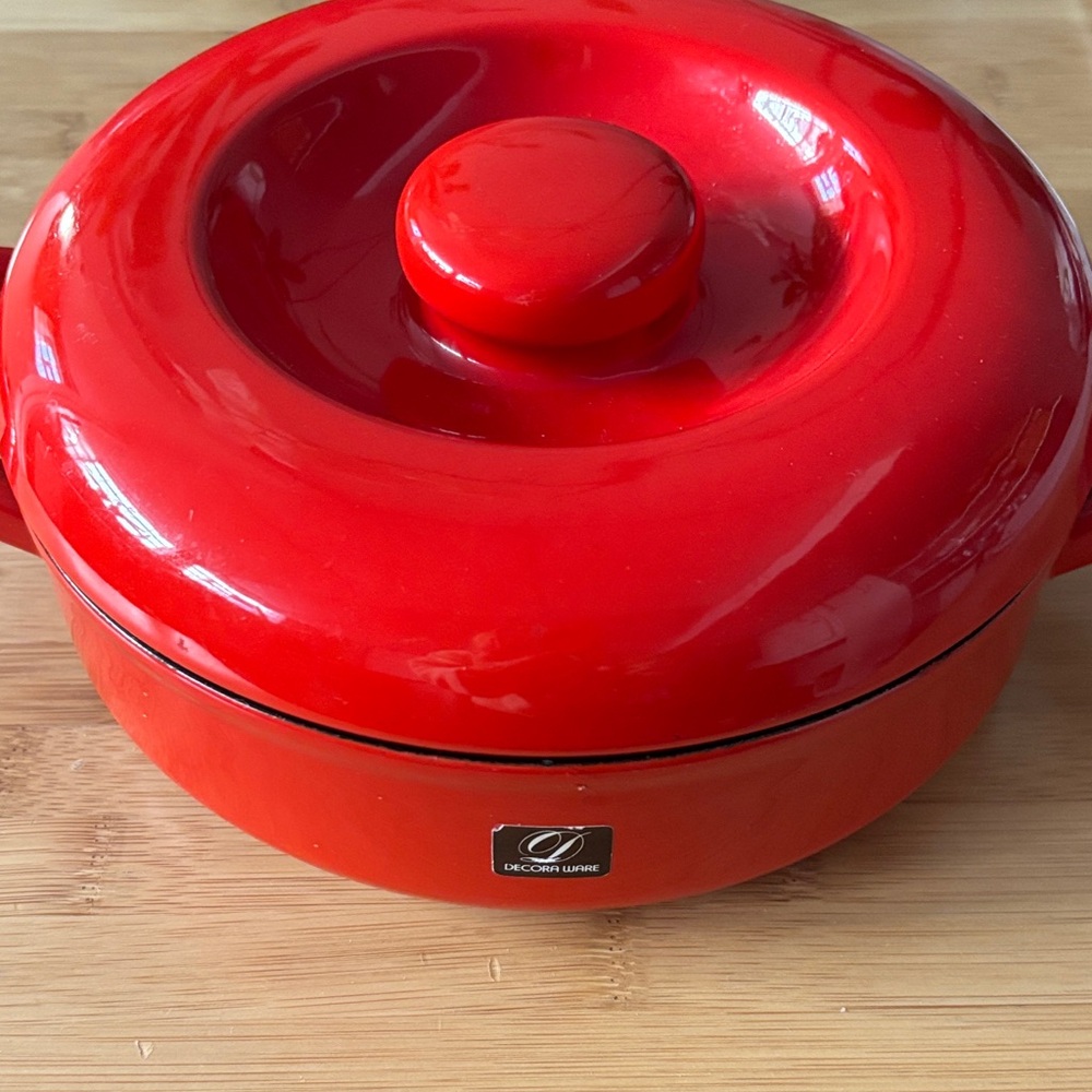 Horchow Red Cookware Dish